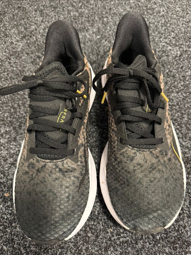 Puma Black Leopard Print Sneakers