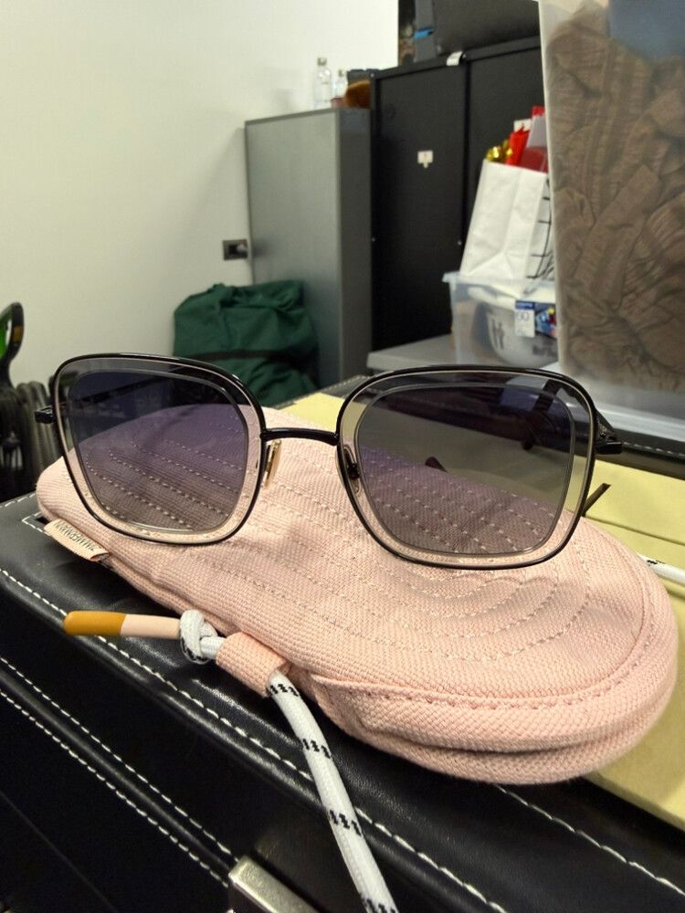 Zimmermann Black Square Sunglasses