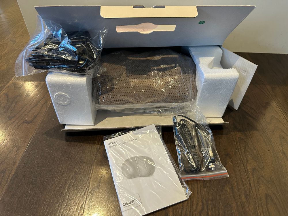 OSIM Back and Neck Massager with original box and manual