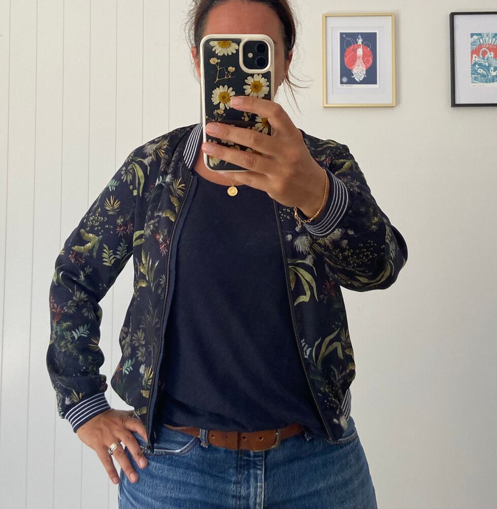 Bomber Style Jacket