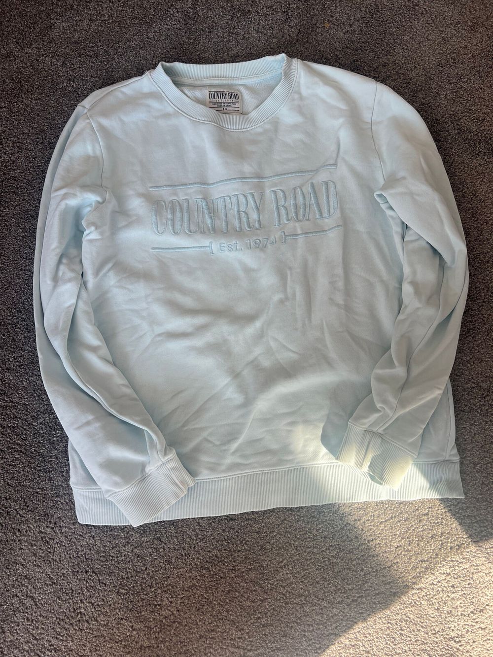 Country Road Blue Jumper