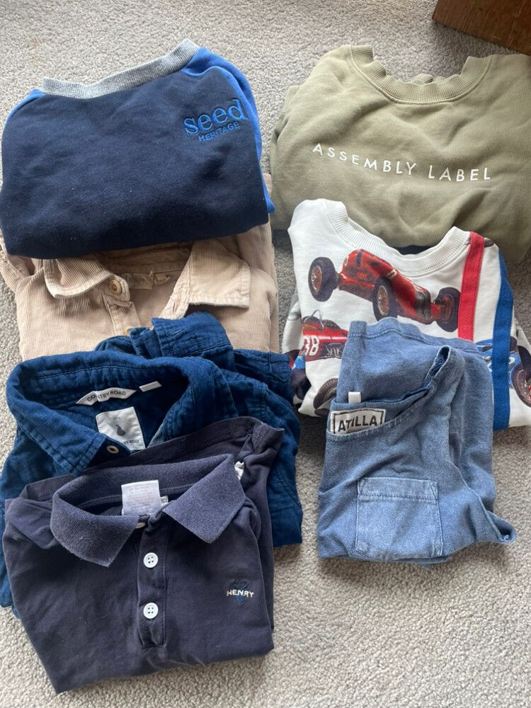 Boys bundle of tops