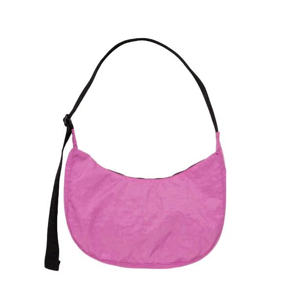 Baggu Nylon Medium Crescent Bag Extra Pink