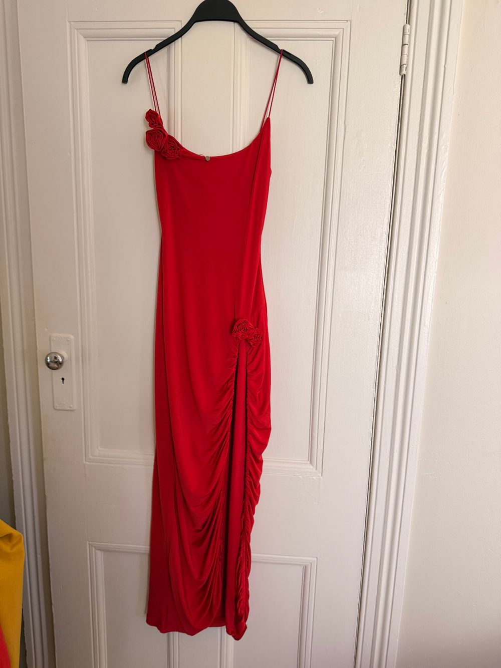 open lace back dress Amazon.com: Elegant Red Gown with Flowing Train, Floor Length : Clothing,  Shoes & Jewelry