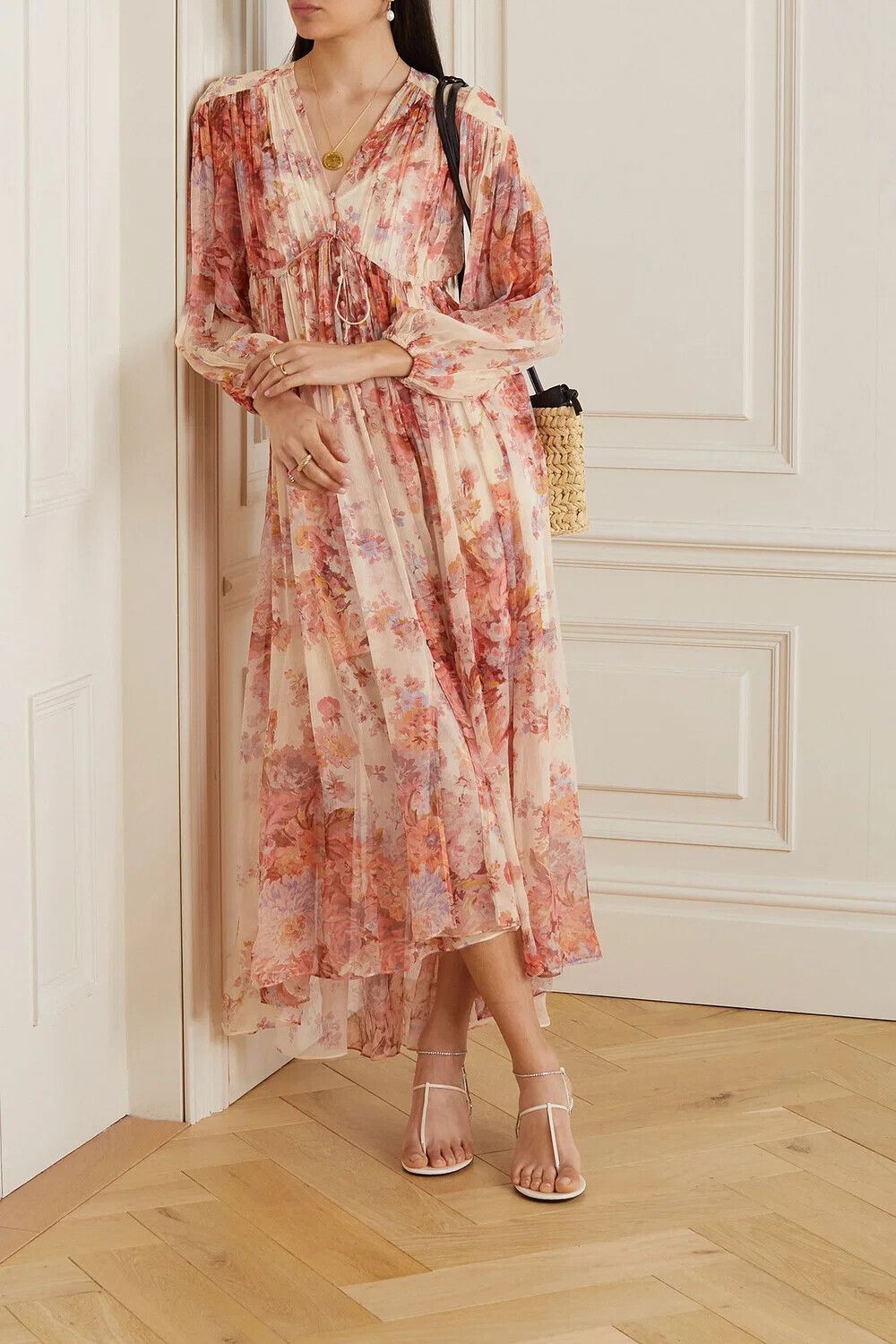 Zimmermann maxi silk Dress