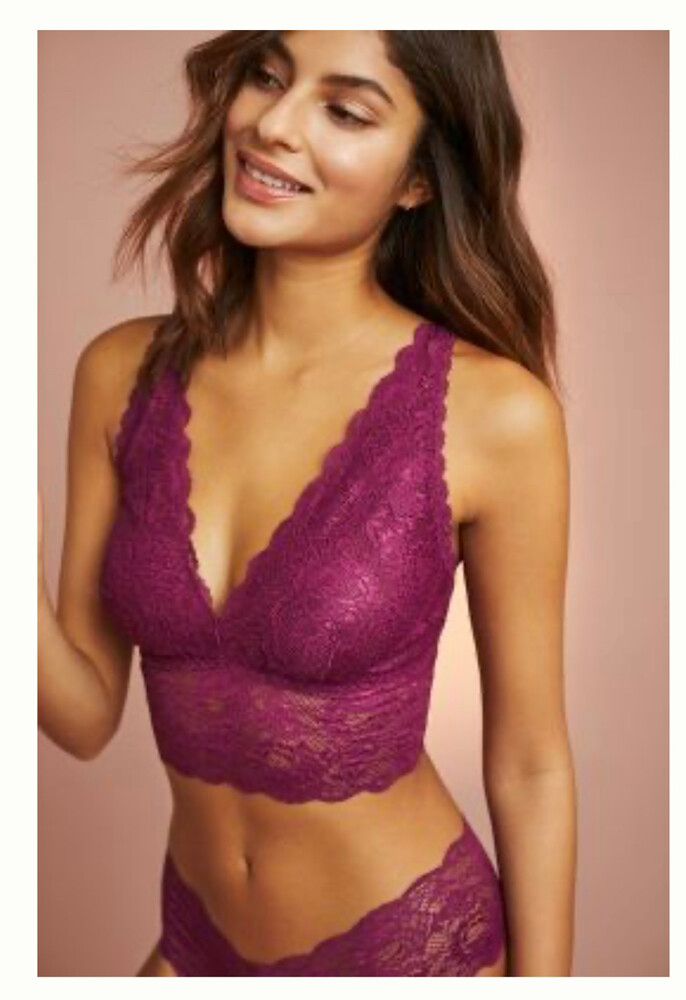Cosabella Purple Lace Bra