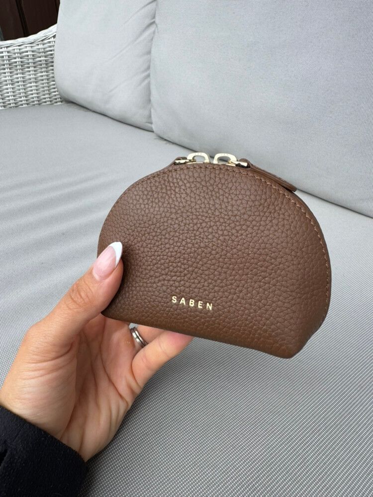 Saben Gaia Mini Pouch in Colour Tan