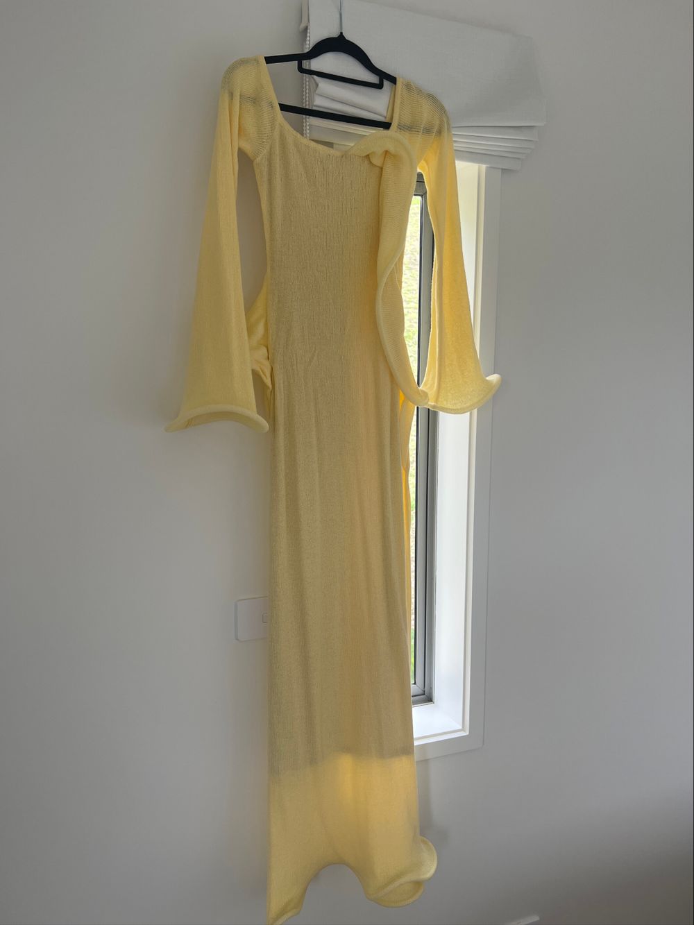 Meshki Yellow Knit Dress