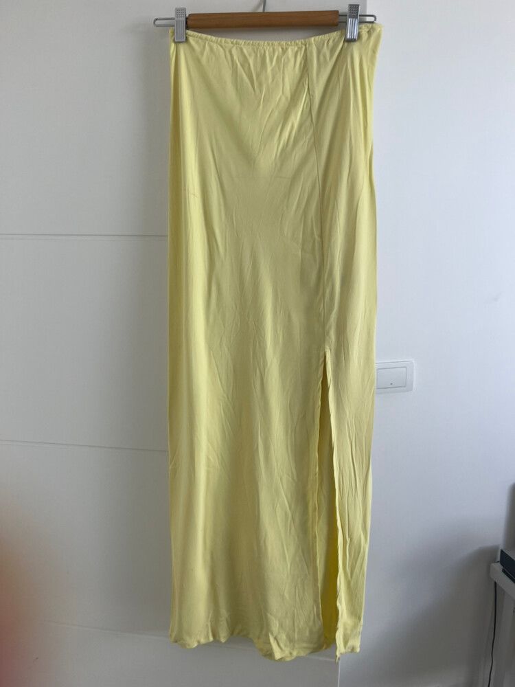 Liam Yellow Maxi Skirt