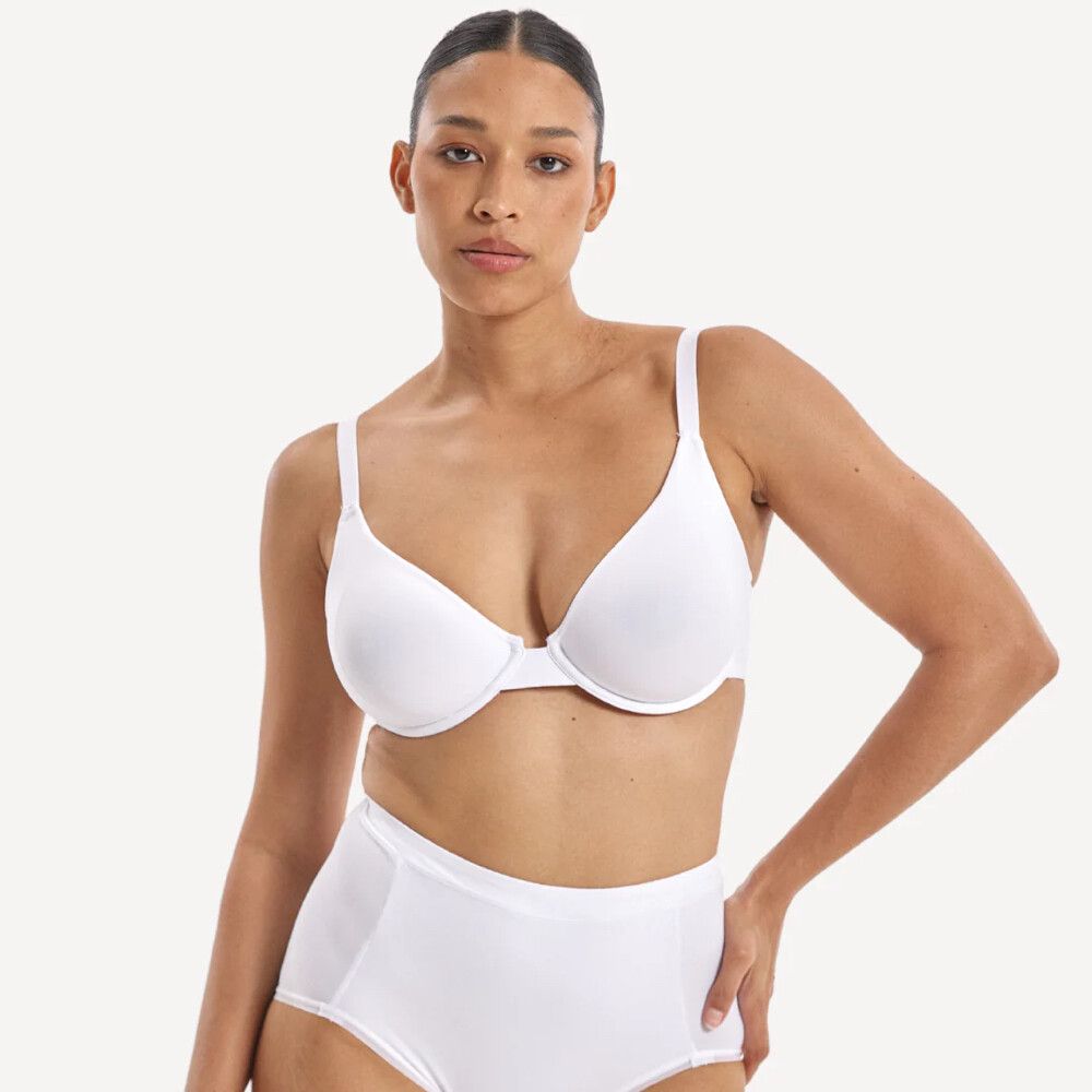 Nala Shirring swim bratop White 水着・ラッシュガード 【希望価格