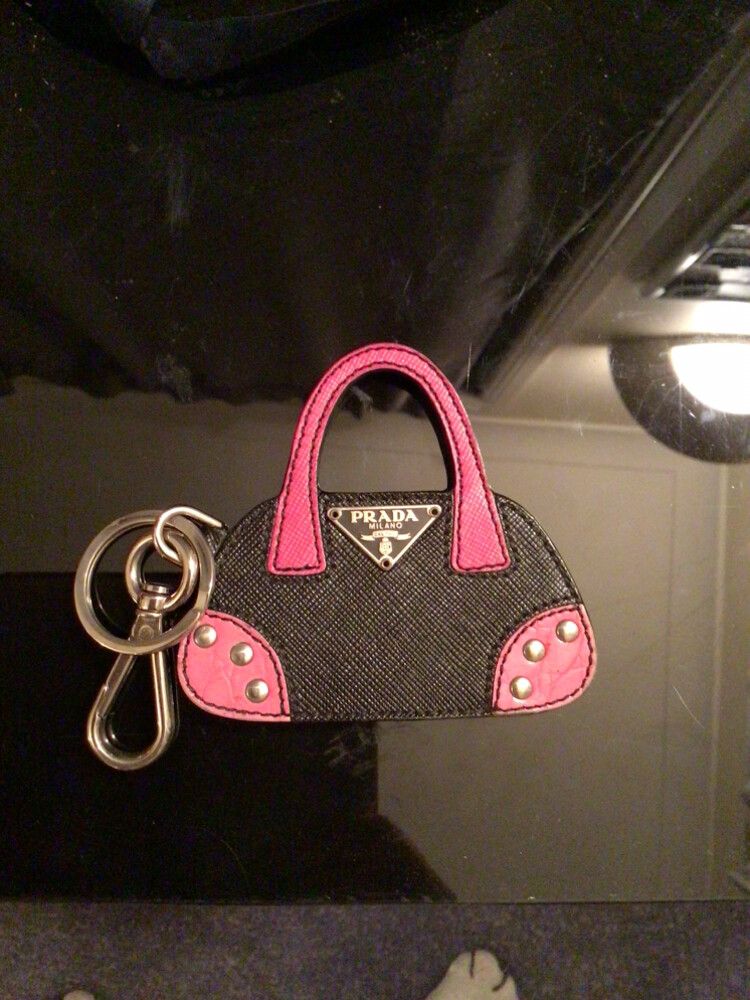 Prada Handbag Charm Keychain