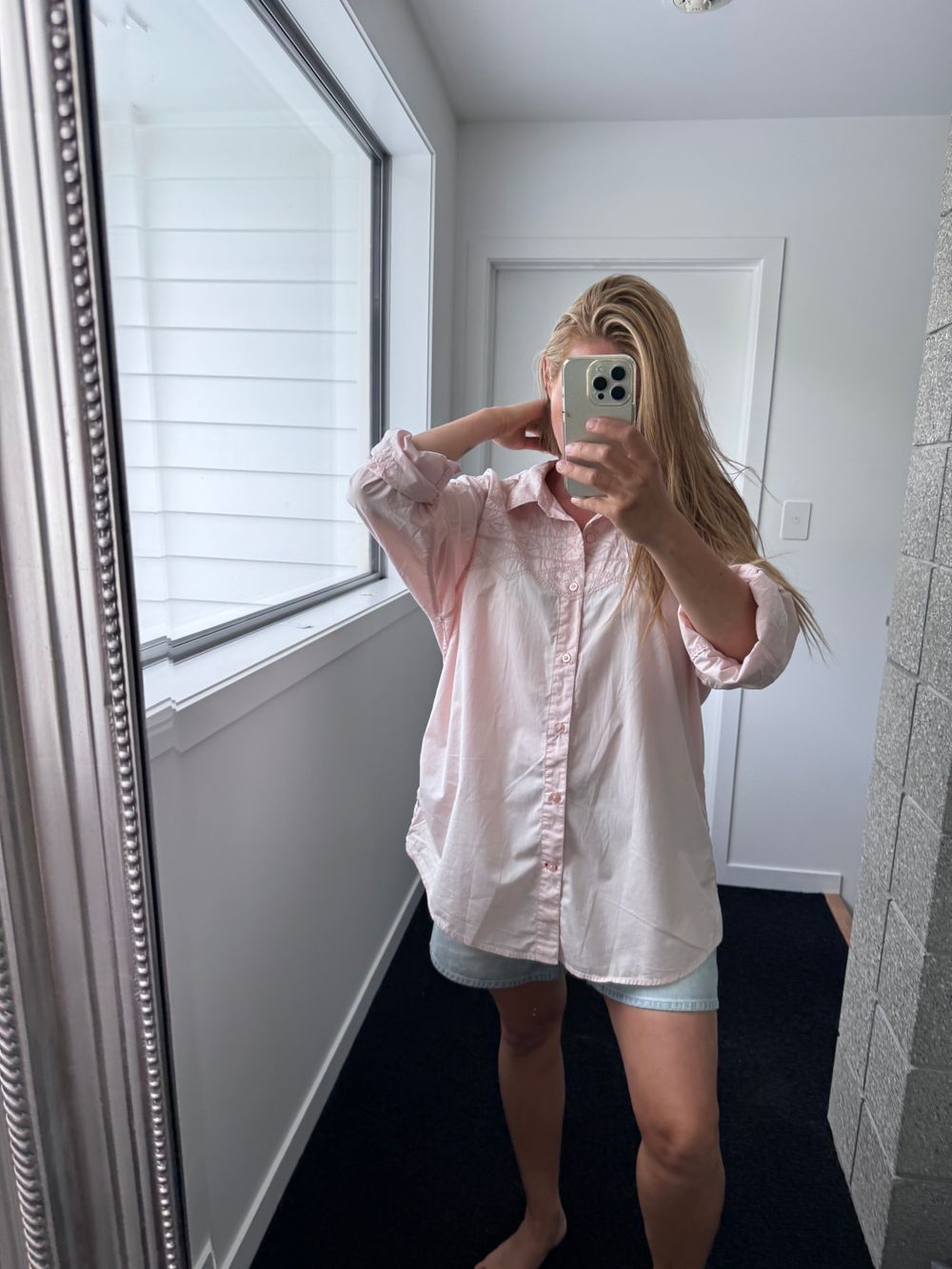 guess oversized shirt Guess
