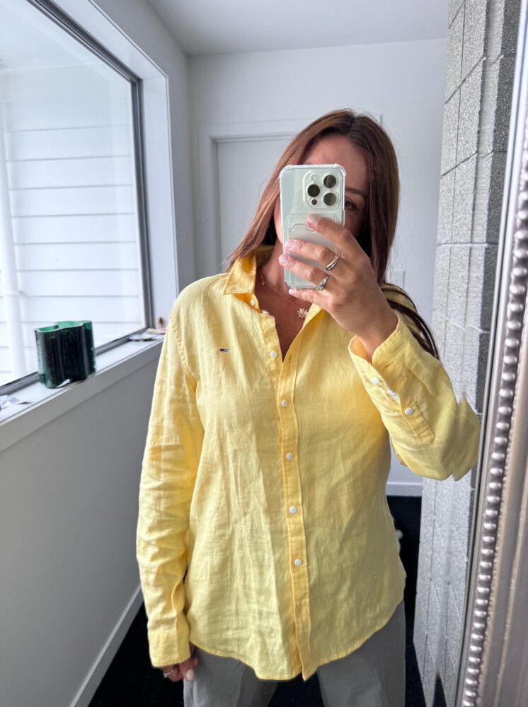 Linen Shirt Tommy Jeans