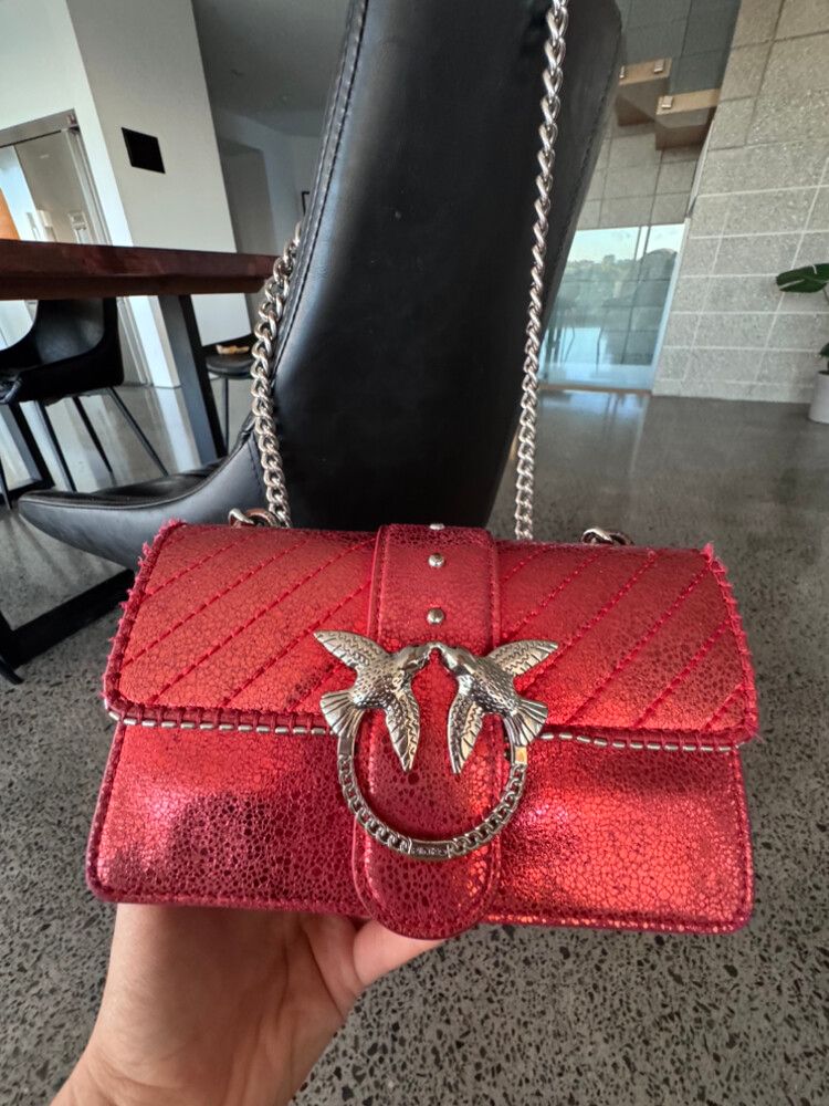 Red Leather Bag