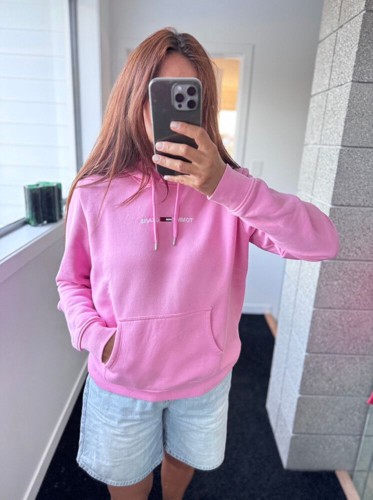 Pink Tommy Hoodie