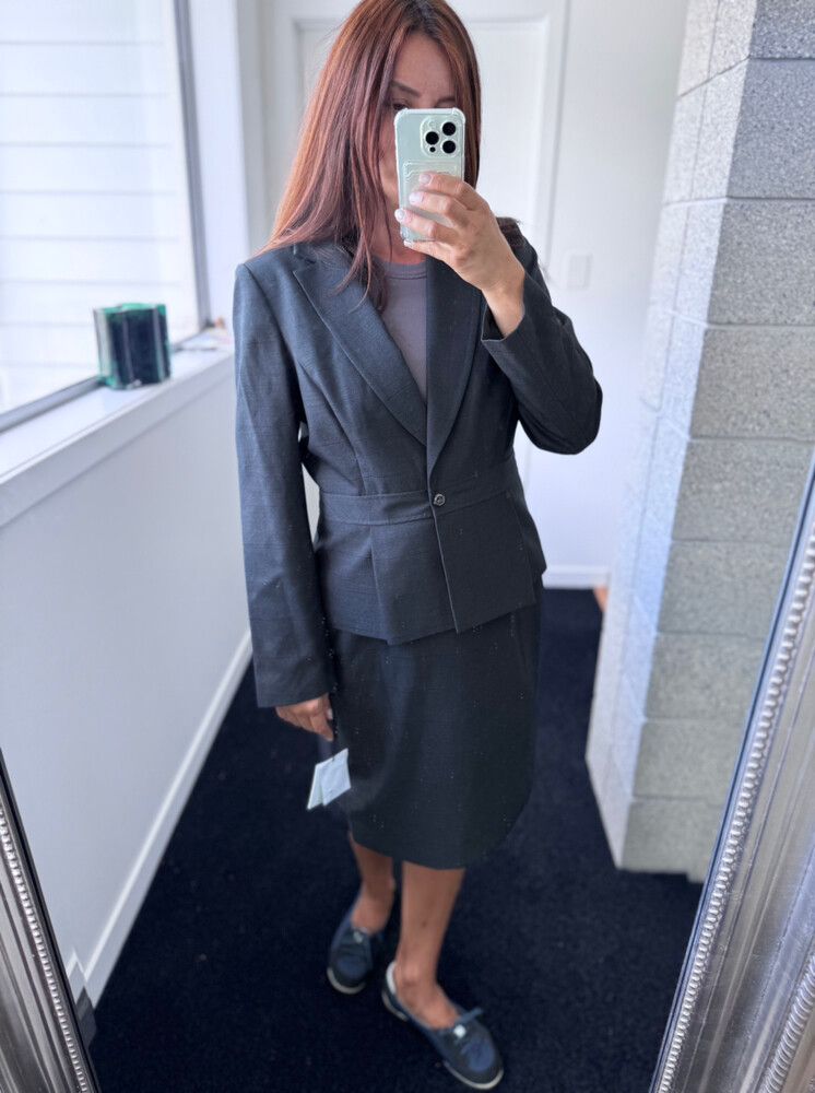 Calvin Klein Office Suit Skirt And Jacket
