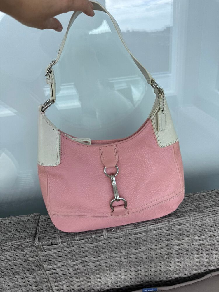 Vintage Leather Coach Bag