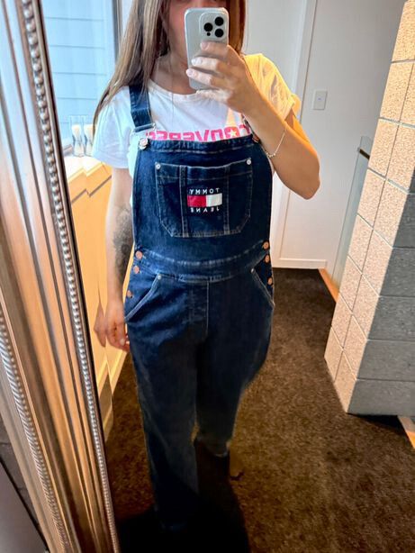 Tommy Jeans dungaree overall