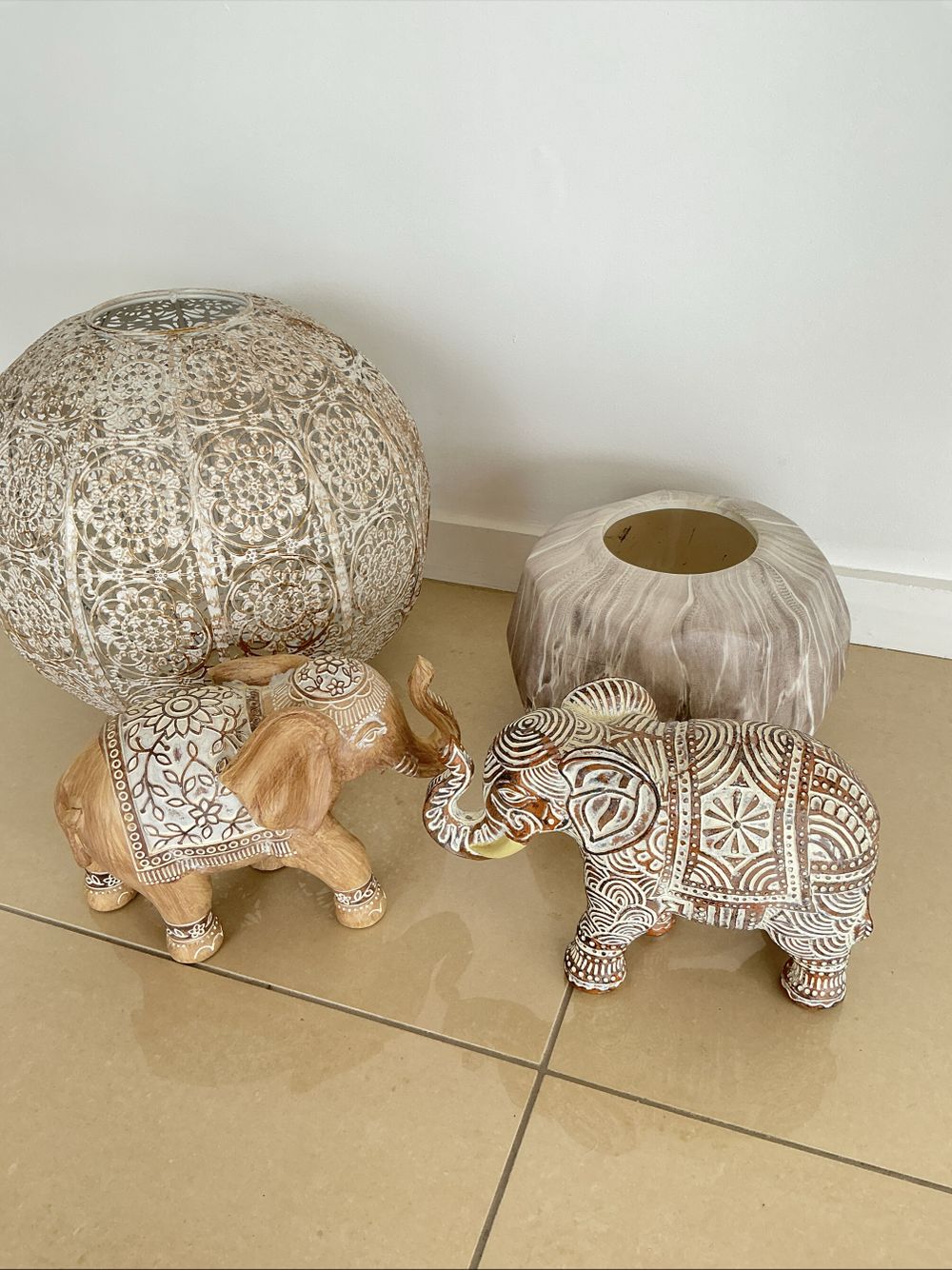 home decor elephants 🐘 lantern 🏮