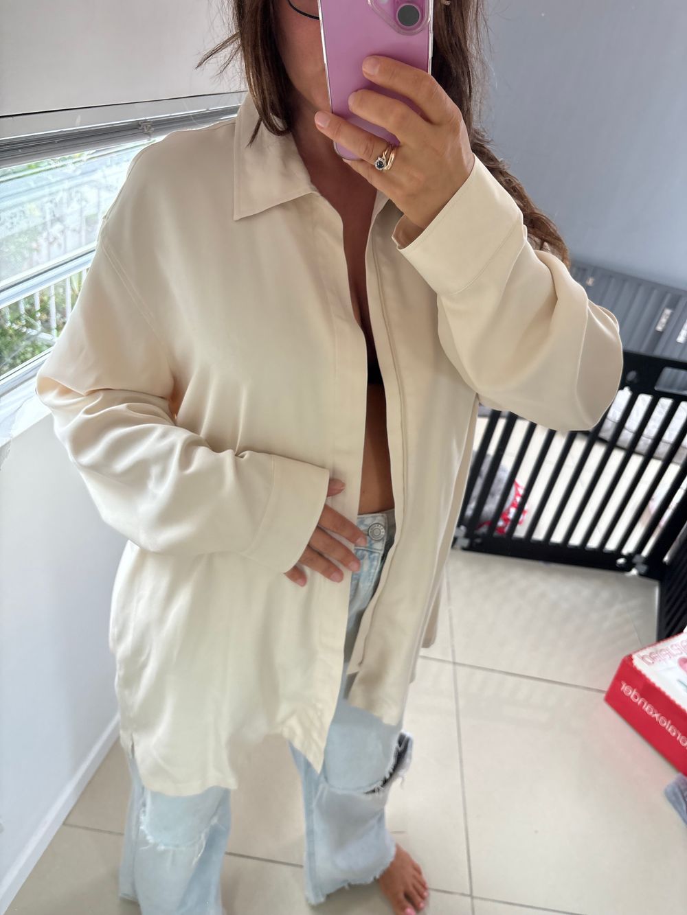 SILK Hugo Boss Button Up Shirt