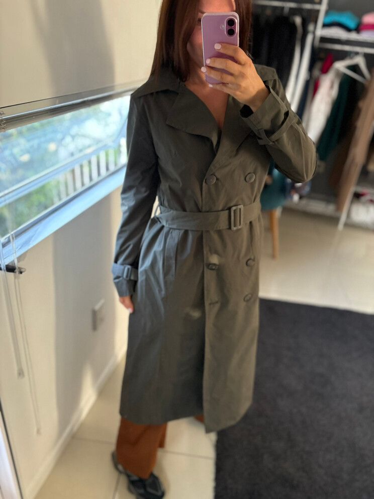 🧥 Brave Soul Khaki Trench Coat