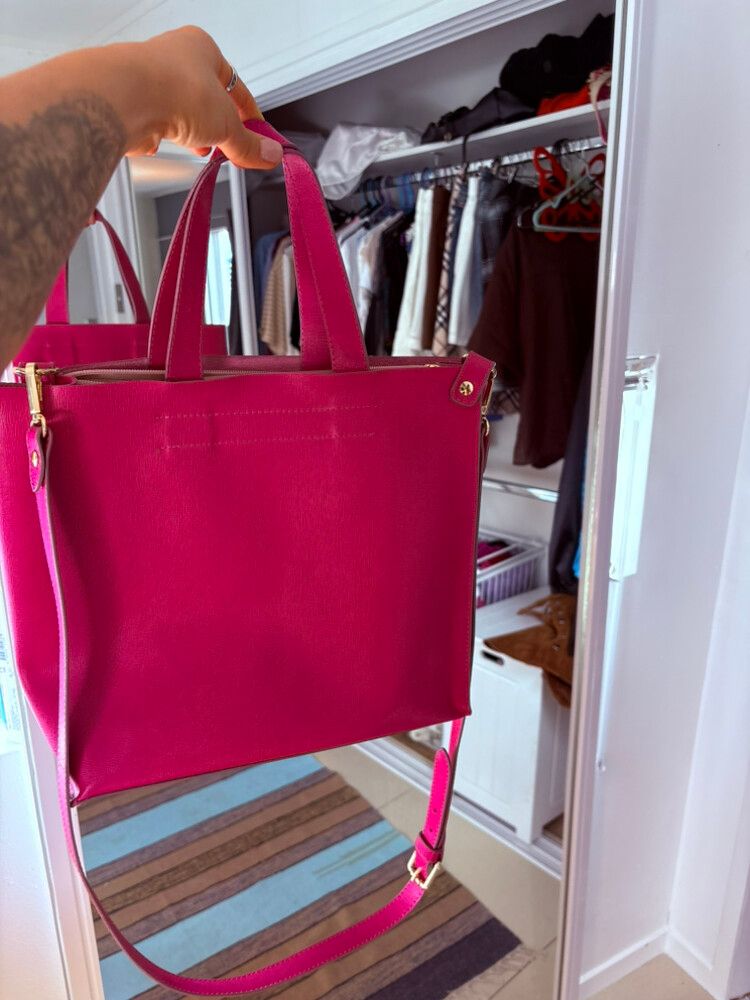 Pink Tote Bag