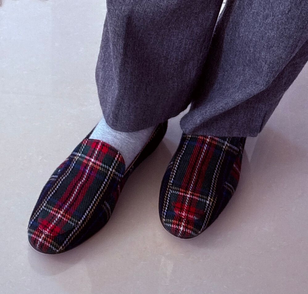J.Crew Plaid Loafers