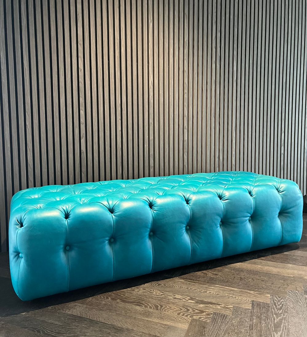 Forma - NZ made Leather Ottoman
