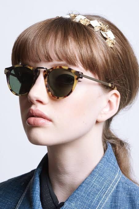 Karen Walker Helter Sunglasses Brown Tortoise Karen Walker Helter Skelter Tort | Garmentory main image 3