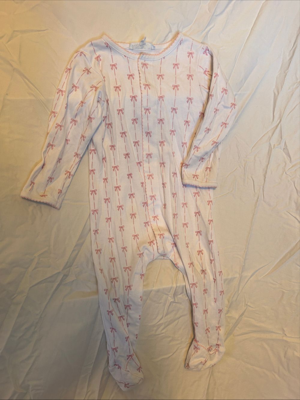 3x Pink Baby PJs