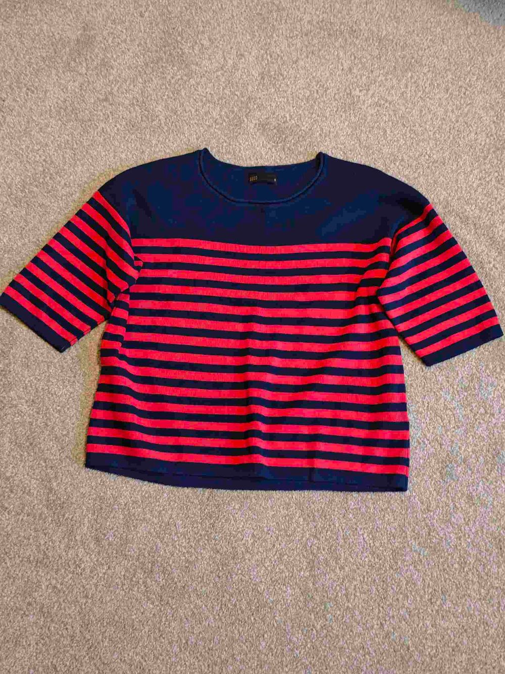 stripped knit