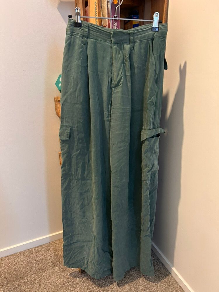Huffer Green Cargo Pants