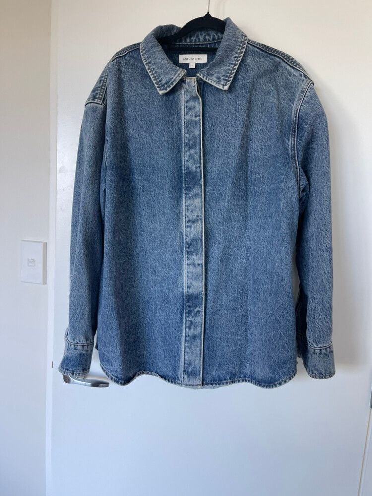 Assembly Label Blue Denim Shirt