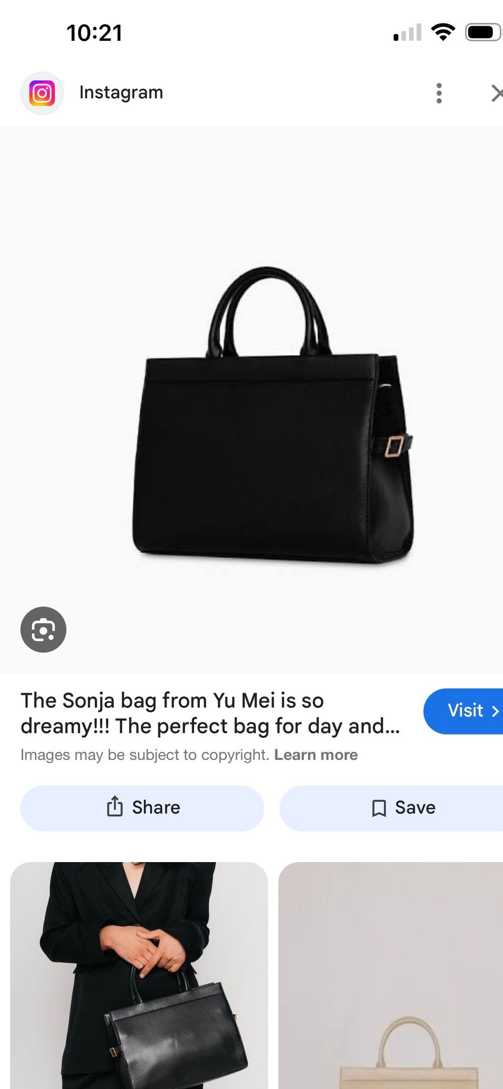 Yui Mei Sonja bag black