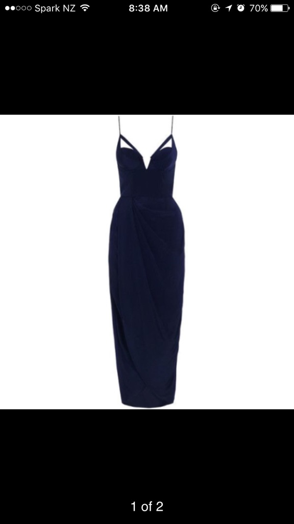 zimmermann silk underwire drape dress Zimmermann Silk Drape Dress