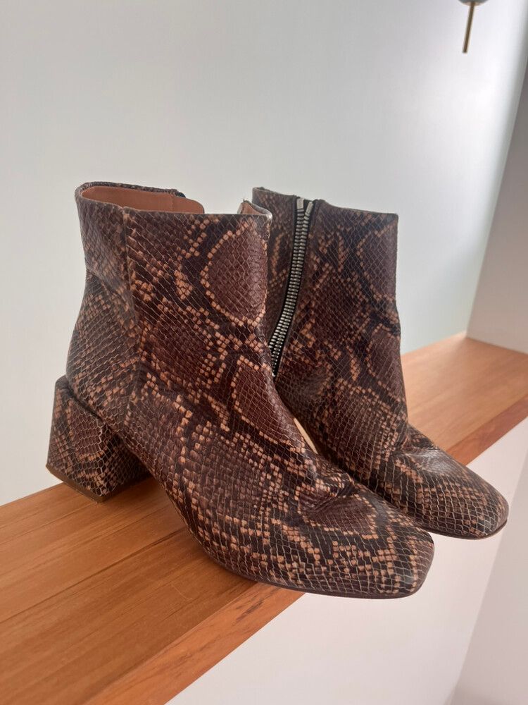 Snakeskin Boots