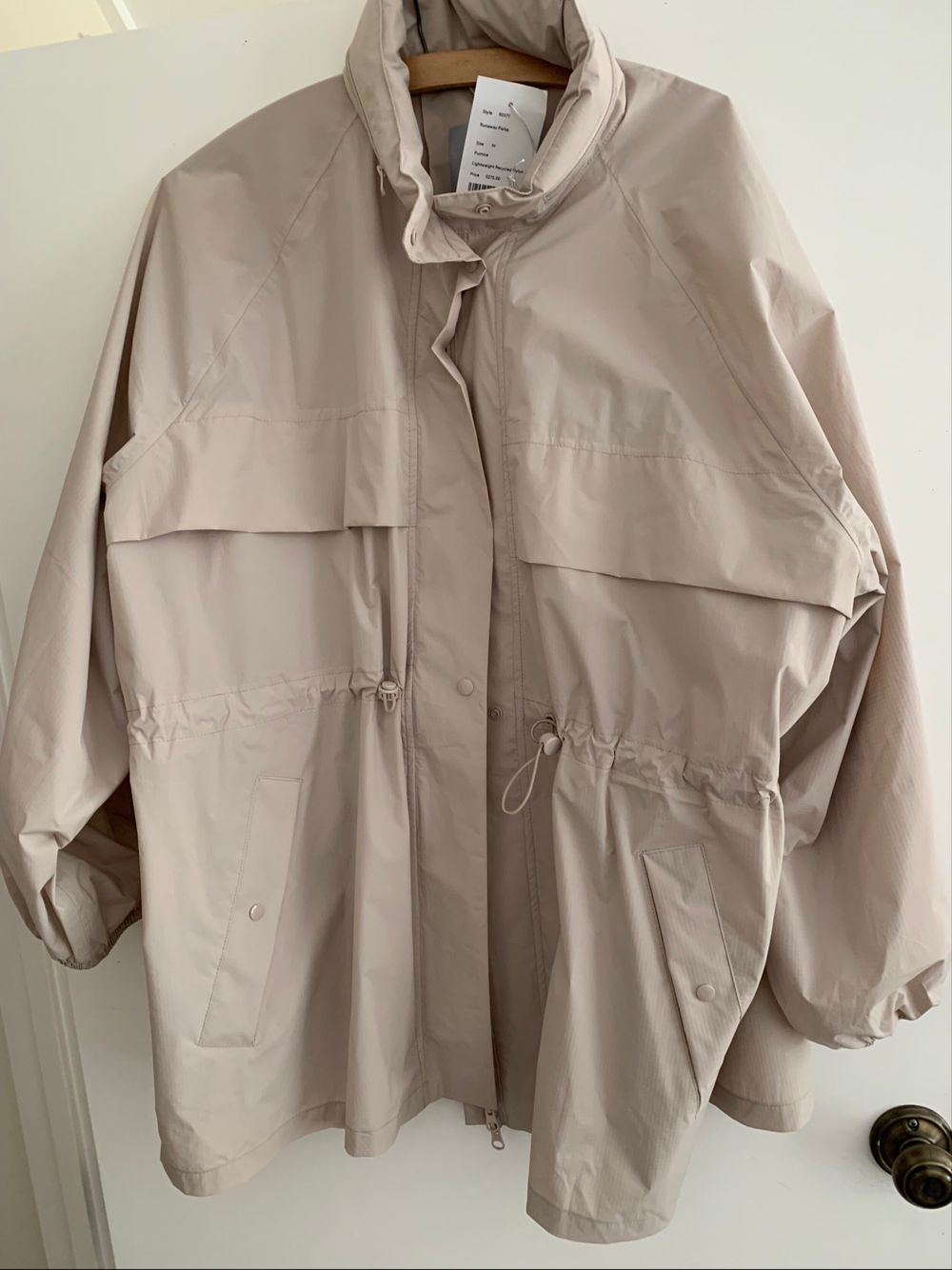Runaway pale pink Windbreaker Jacket