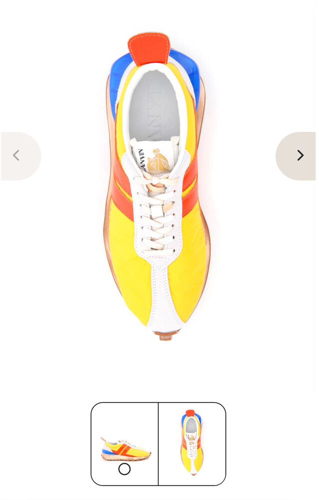Lanvin Bumper Sneakers EU37