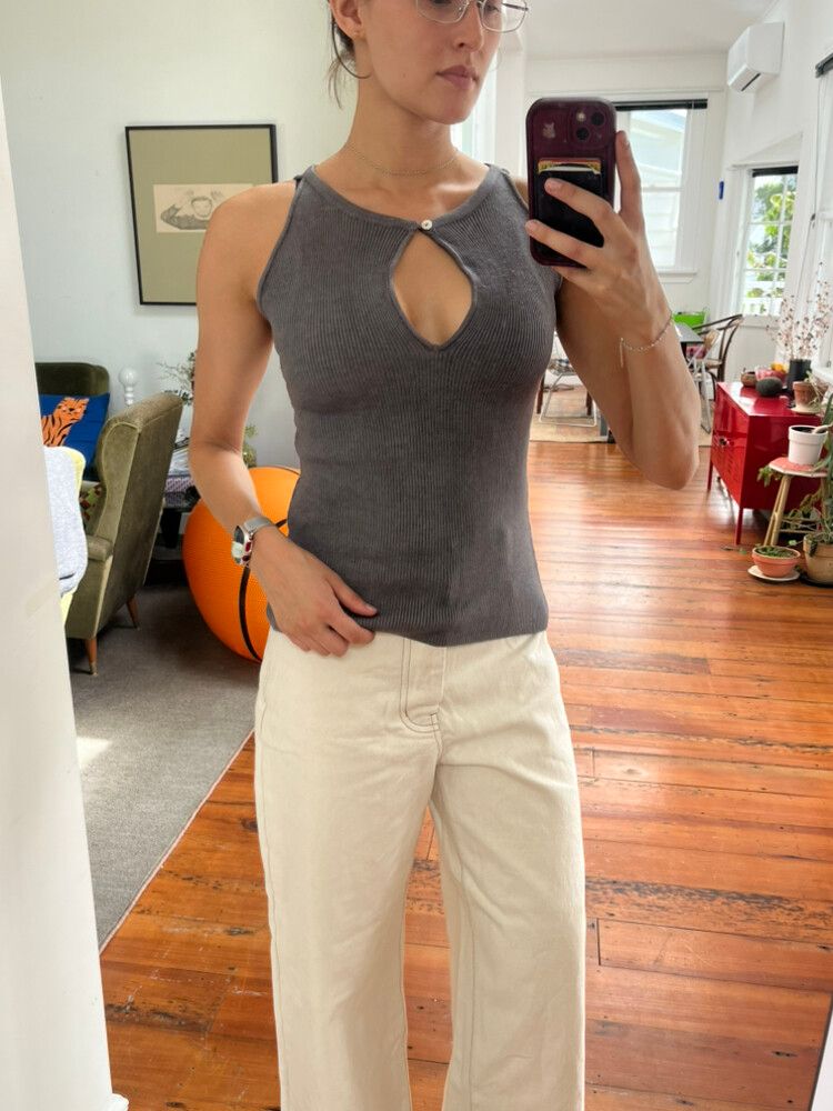 Wixii silk cashmere top