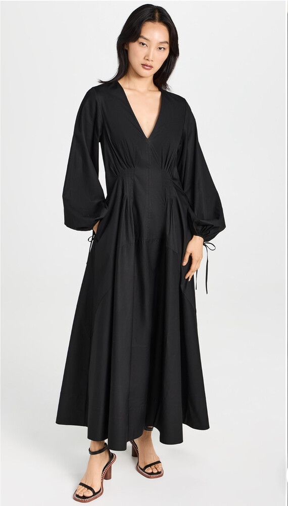 malena maxi dress Malena One Shoulder Maxi Dress in Black – St Frock