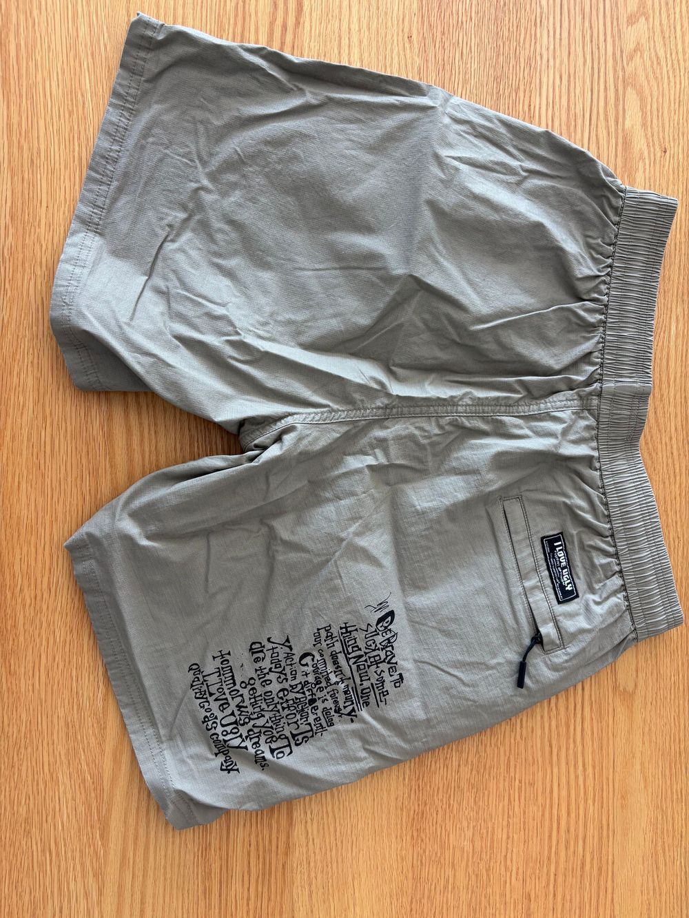 I Love Ugly Shorts Brand New without tags