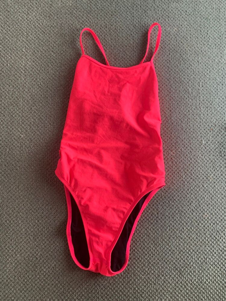 Jolyn Red One Piece Swimsuit