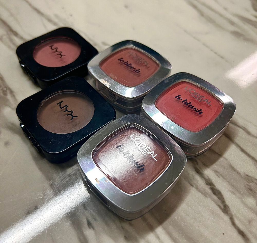 NYX and L’Oréal blush bundle