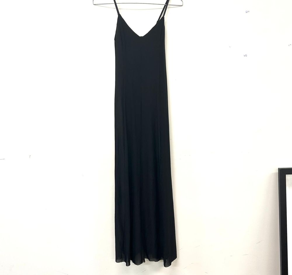 90’s Black Mesh Maxi Dress
