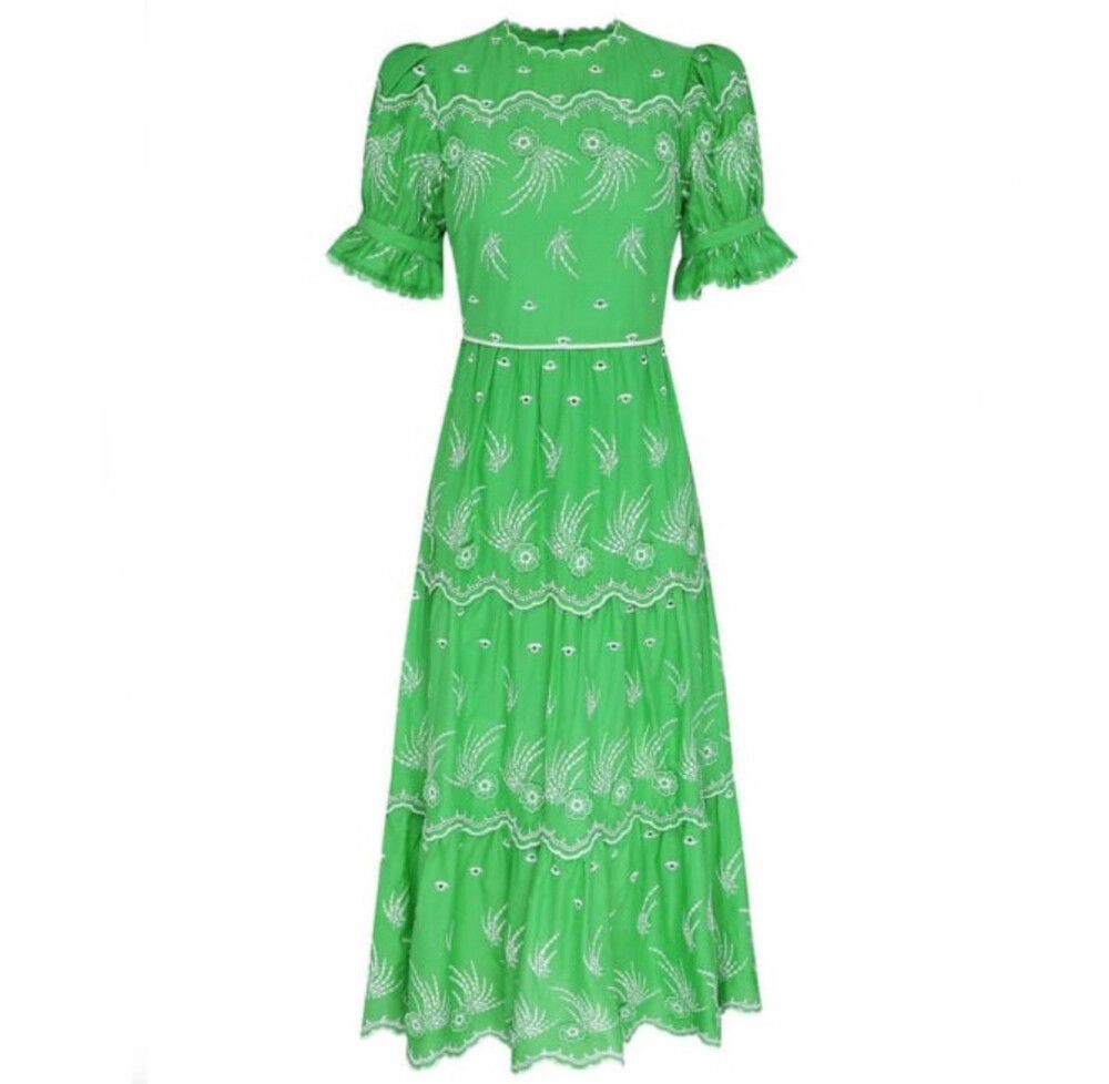 alice mccall lover to lover dress green Amelia Sage Ruched Midi Bodycon Dress main image 0