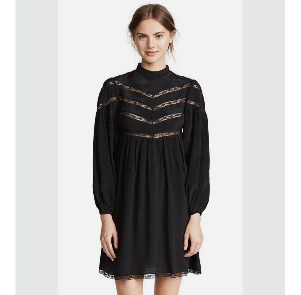 zimmermann chevron lace dress NWT Zimmermann Chevron Panel Lace