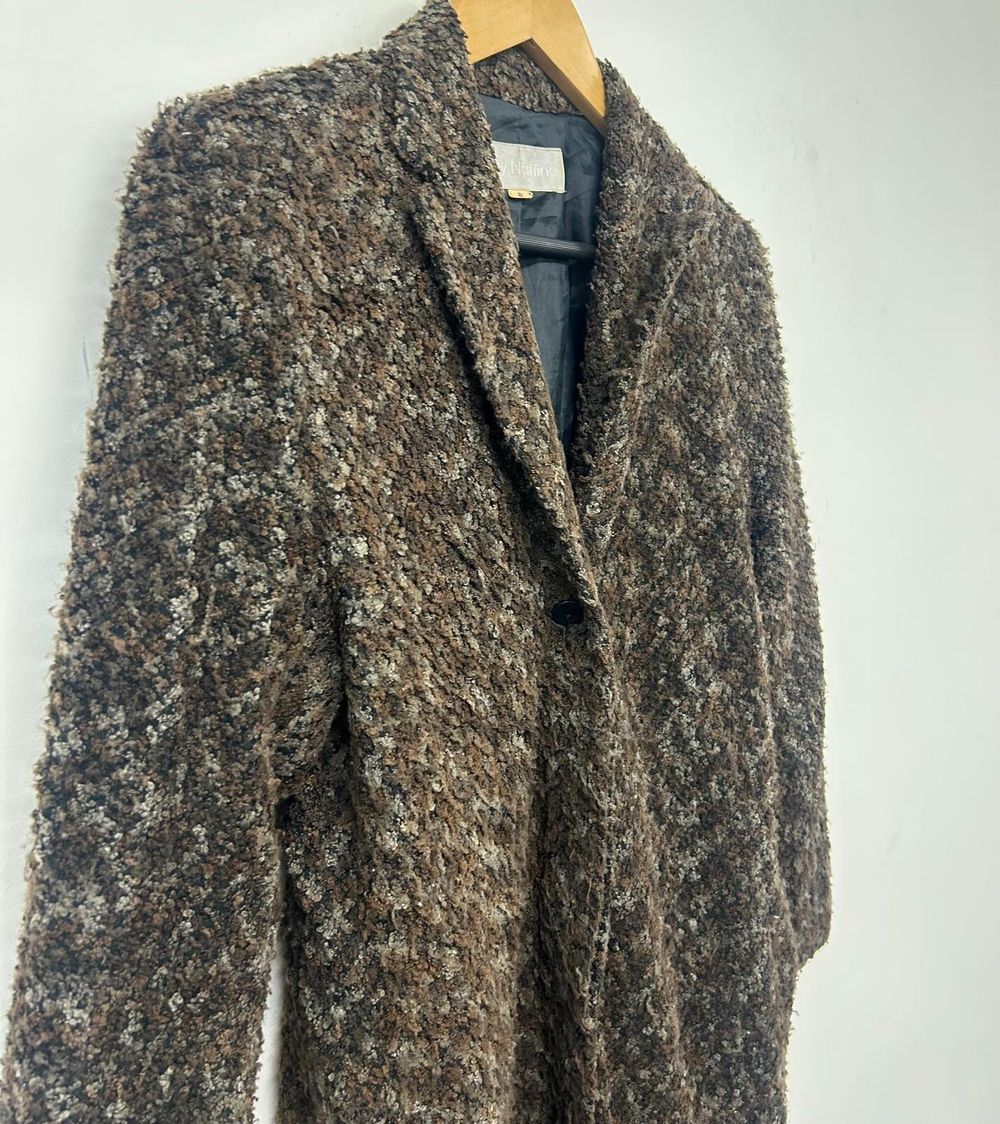 Brown textured jacket