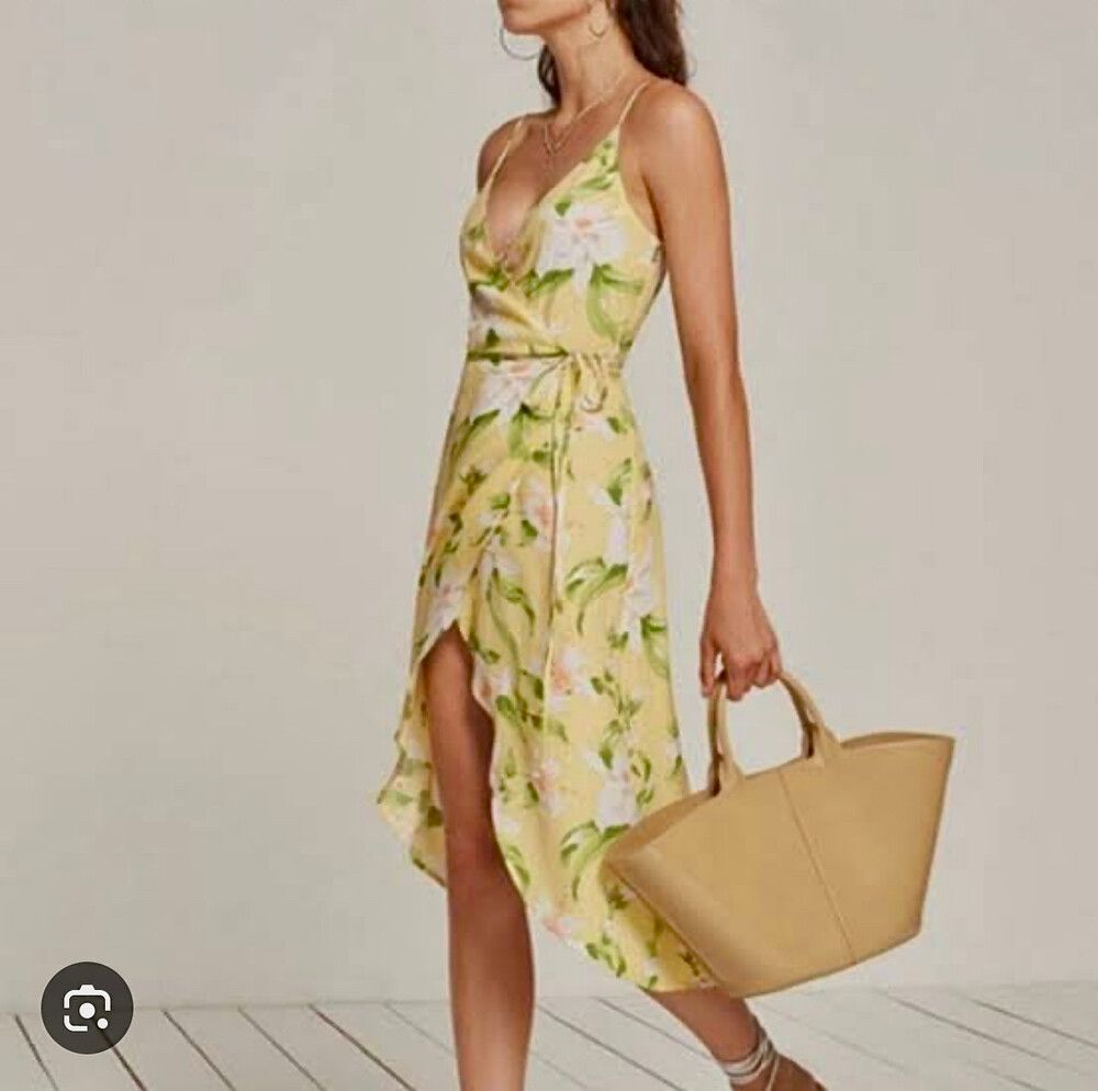 Anouk Tropical Wrap Dress