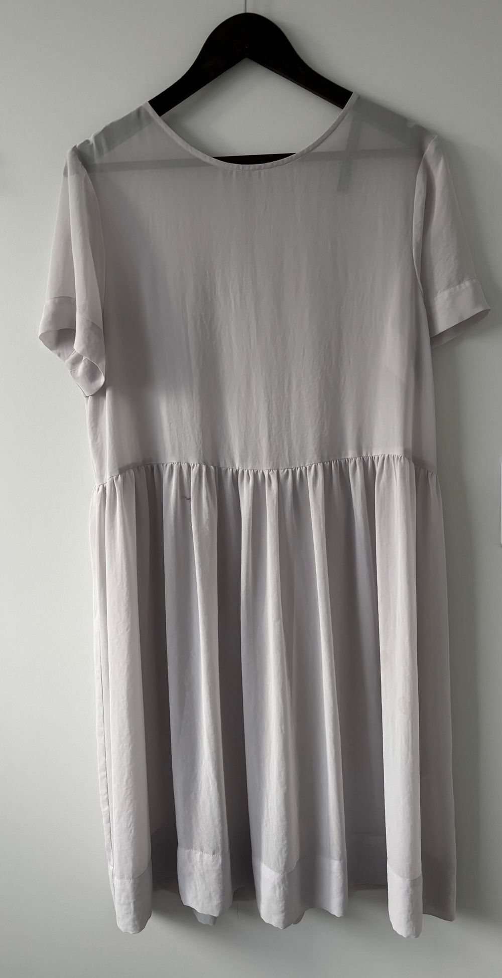 Moochi Sheer Grey Dress