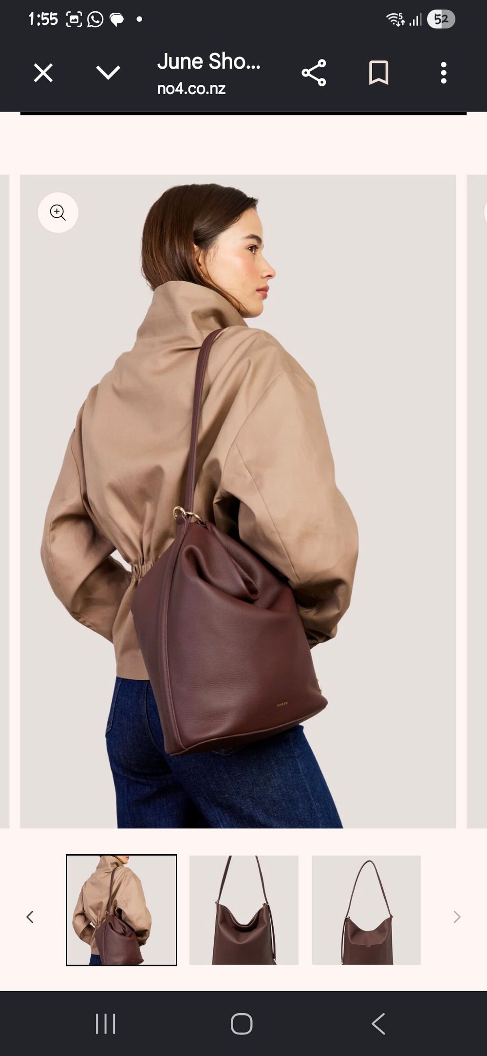 Saben June shoulder bag